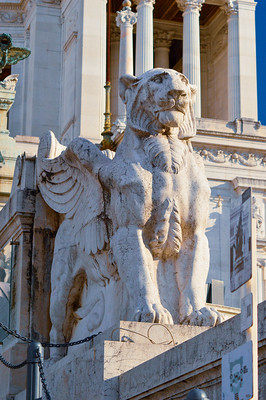 Winged lion by Giuseppe Tonnini DSC_0929