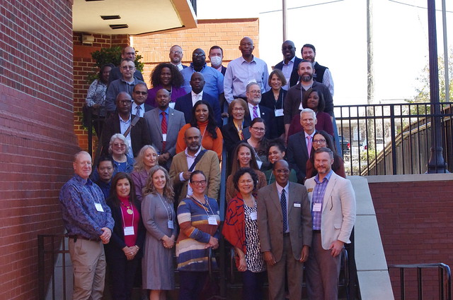 group shot of symposium attendees
