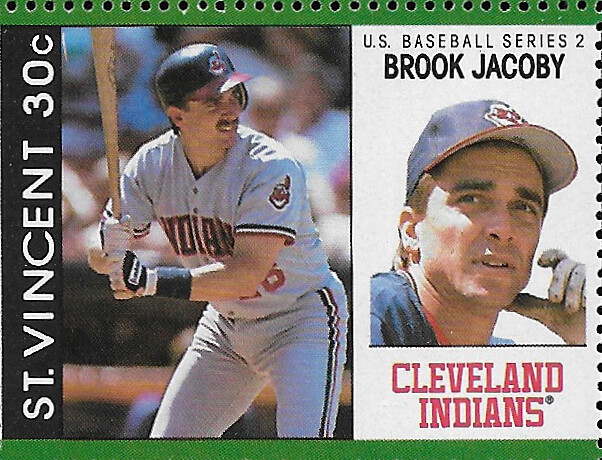 1989 St VIncent Stamp Sheet Series 2 - Jacoby, Brook