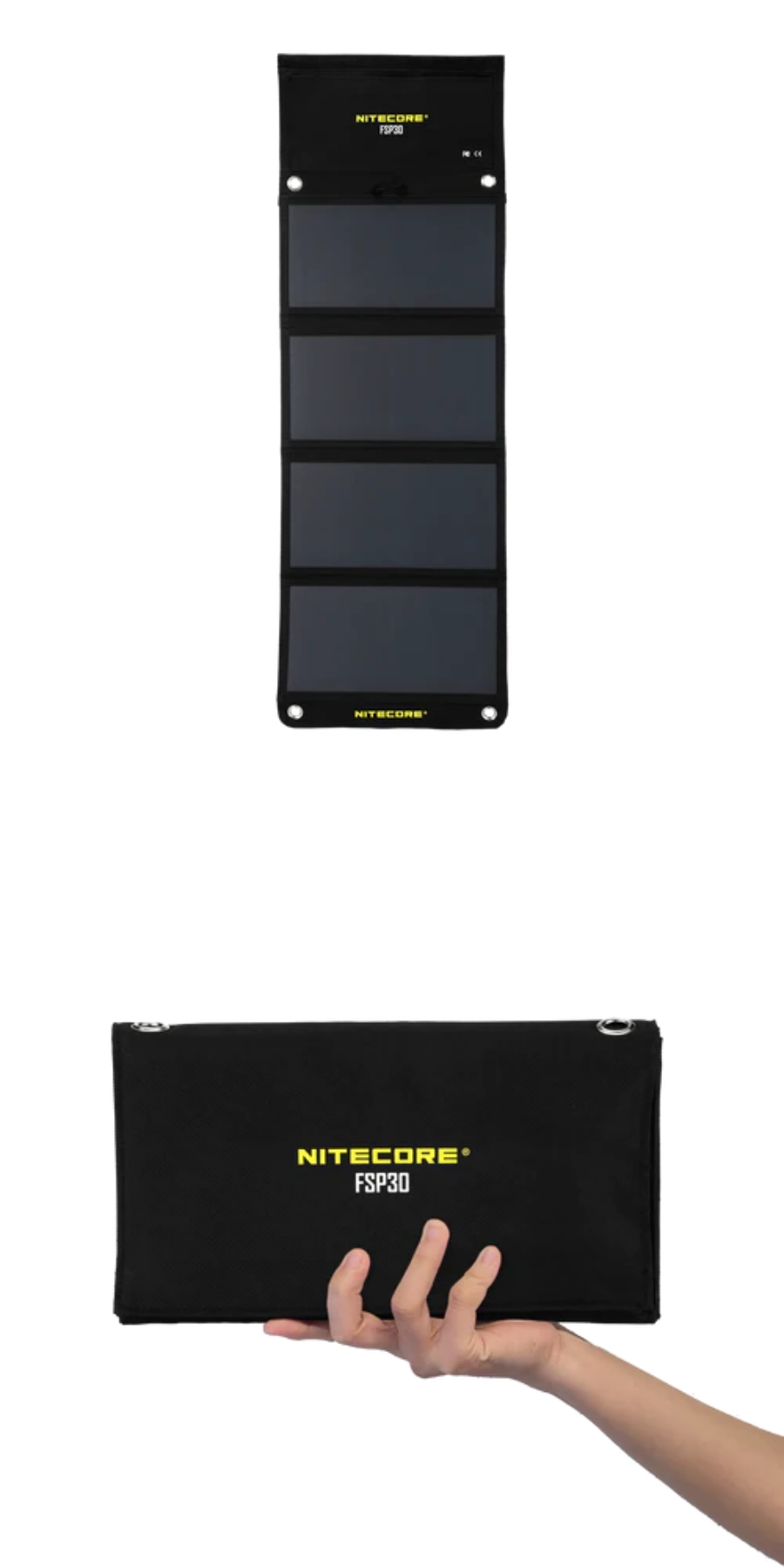 2.【錸特光電】NITECORE FSP30 戶外輕量 30W可折疊 太陽能板 三輸出 USB-C充電  PD 18W快充  Foldable Solar Panel 台灣現貨 NITECORE台灣總代理