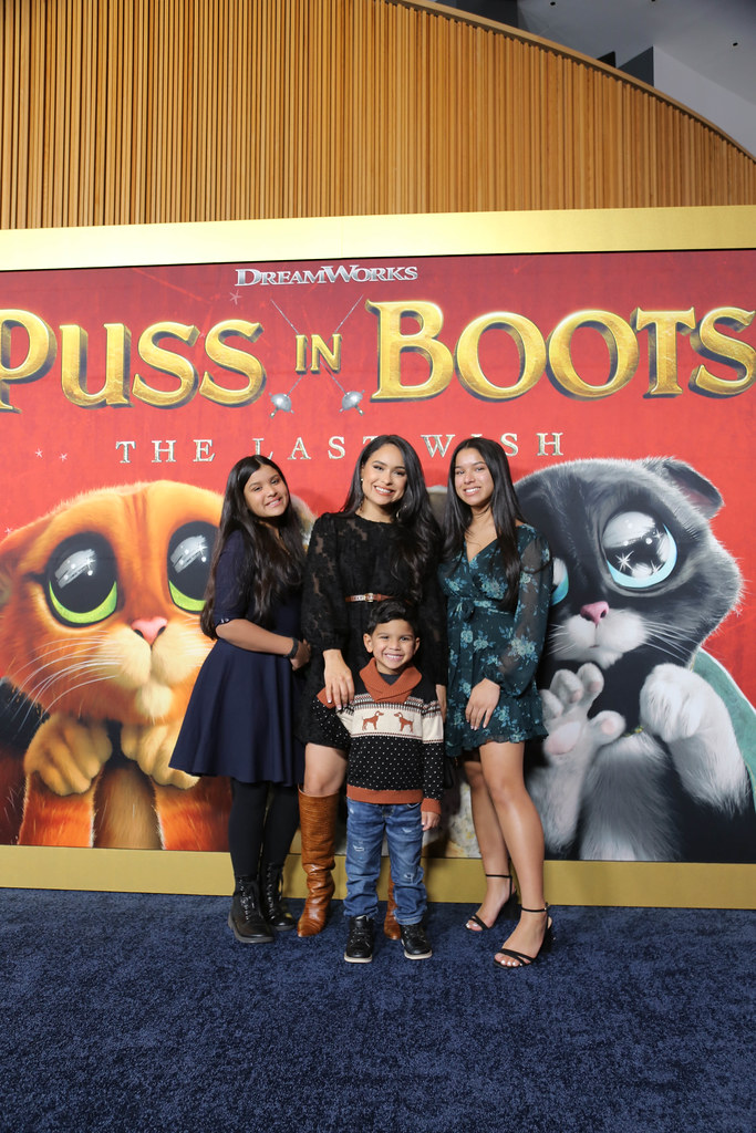 NYTrendyMoms at the Puss In Boots: The Last Wish World Premiere