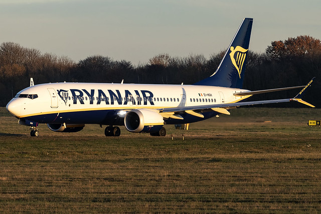 EI-HGH Ryanair B737 MAX 8 200 London Stansted Airport