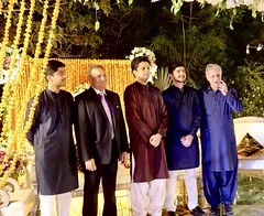 (Pakistani Wedding 2): Quick Portrait On Stage With Brother & His Boys - IMRAN™