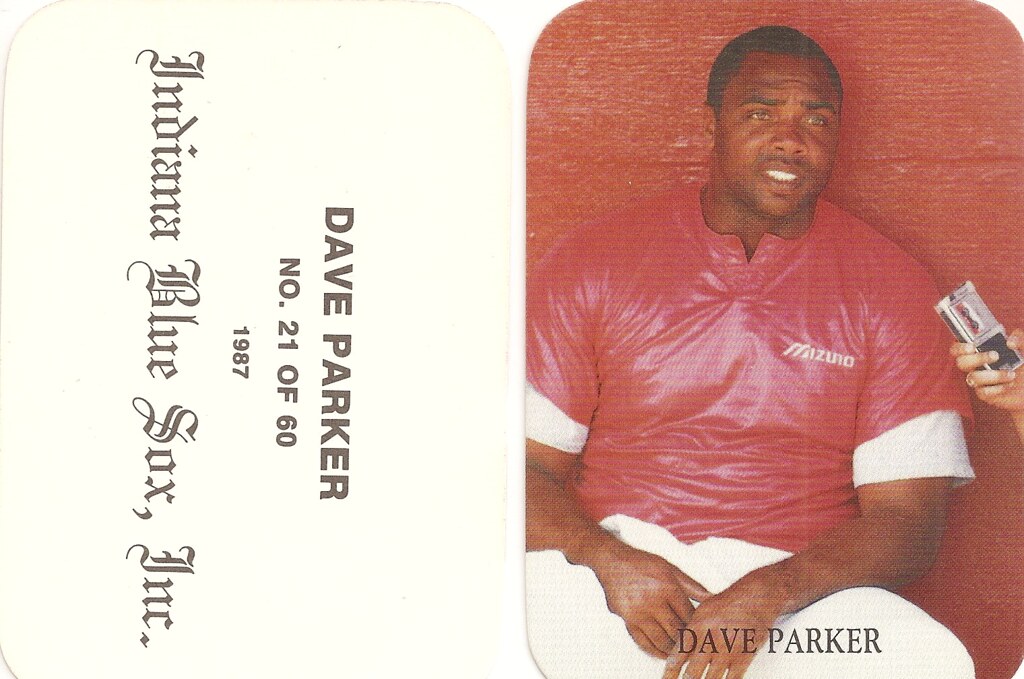 1987 Indiana Blue Sox - Parker, Dave
