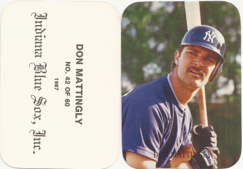 1987 Indiana Blue Sox - Mattingly, Don 42