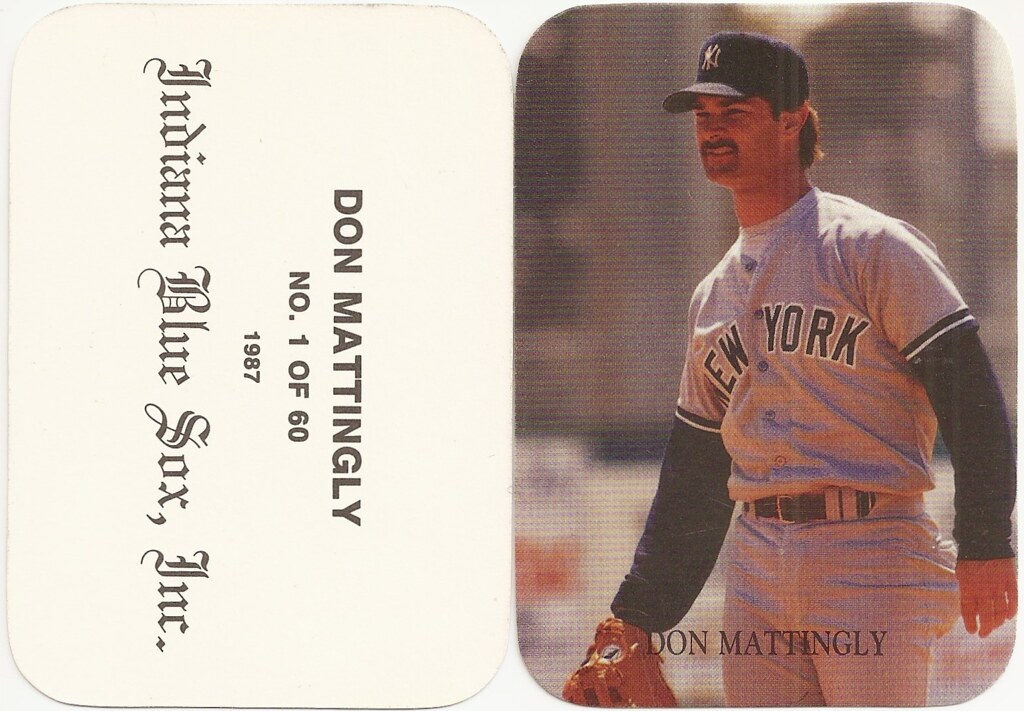 1987 Indiana Blue Sox - Mattingly, Don 1