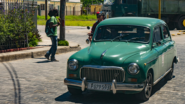 Streets around Carmen's neighbourhood, Santa Clara city, Villa Clara province, Cuba. September 2022