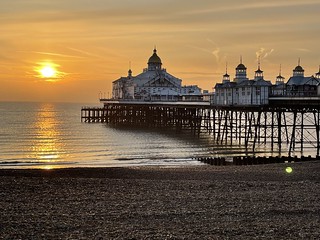 Sunrise at Eastbourne pier