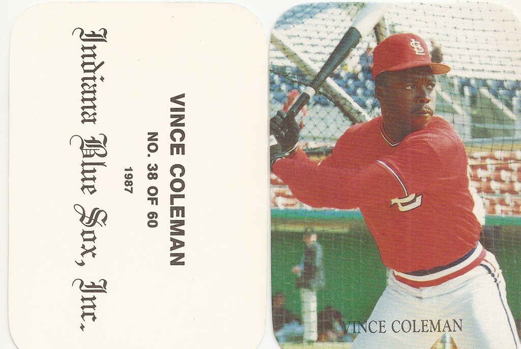 1987 Indiana Blue Sox - Coleman, Vince