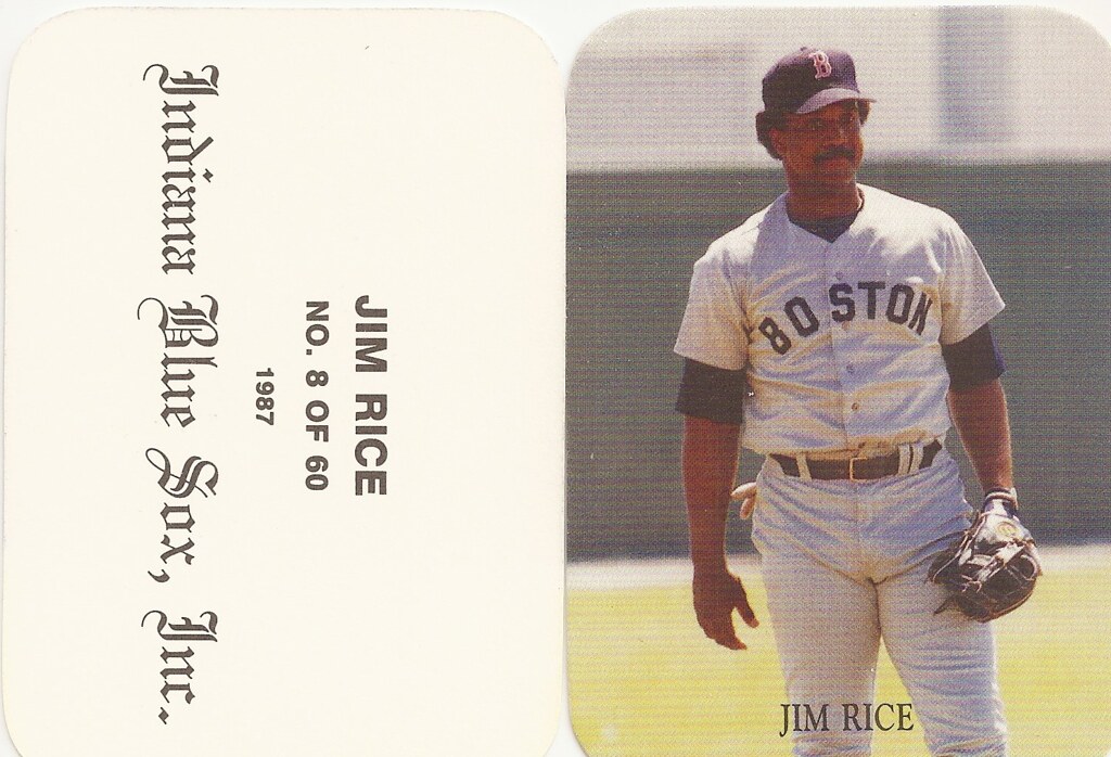 1987 Indiana Blue Sox - Rice, Jim