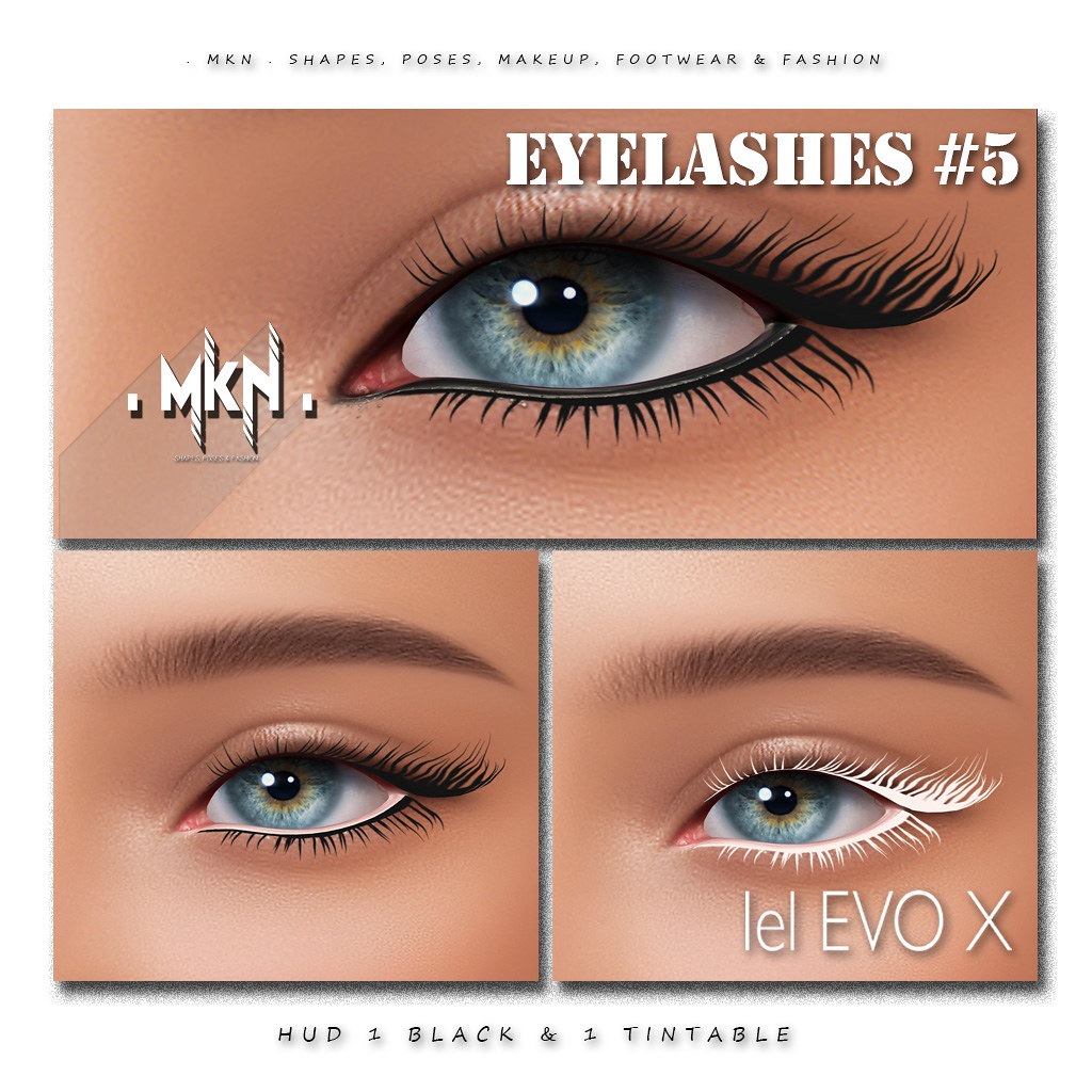 . MKN . Eyelashes # 5 [LEL EvoX]