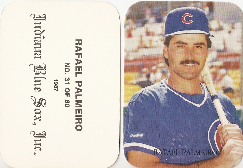 1987 Indiana Blue Sox - Palmeiro, Rafael