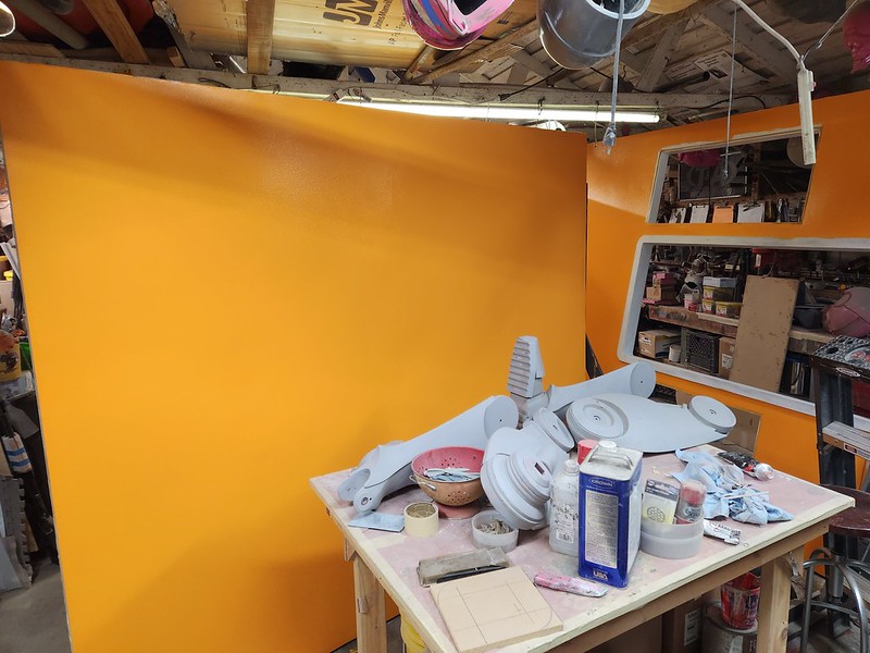 Building Two Bright Cheeto Color