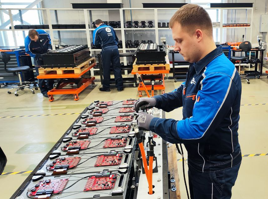 Росатом запустил в Москве серийное производство литий-ионных аккумуляторов Москва,Росатом