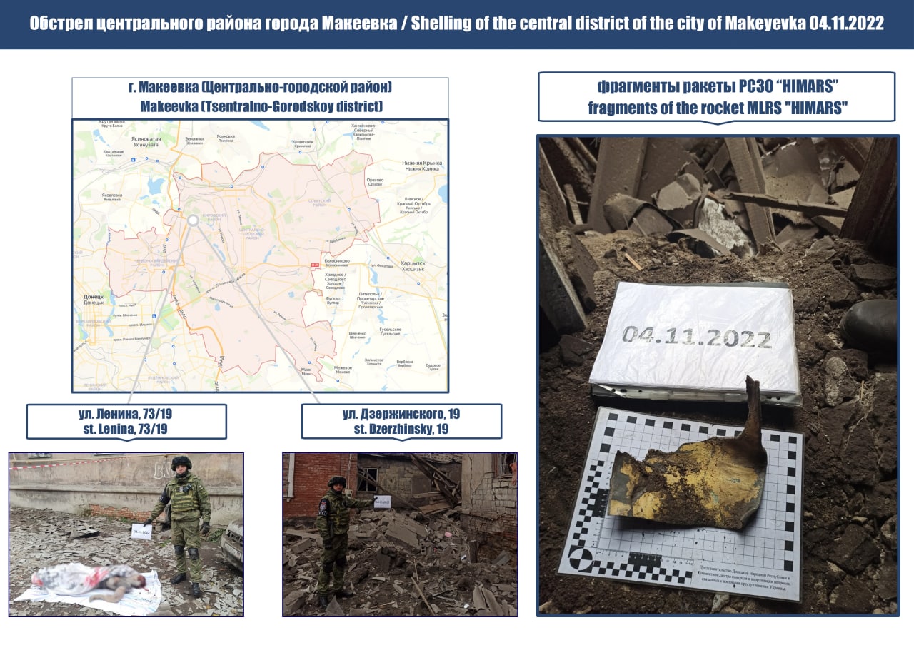 Victimes civiles des armes occidentales fournies à l'Ukraine - Himars