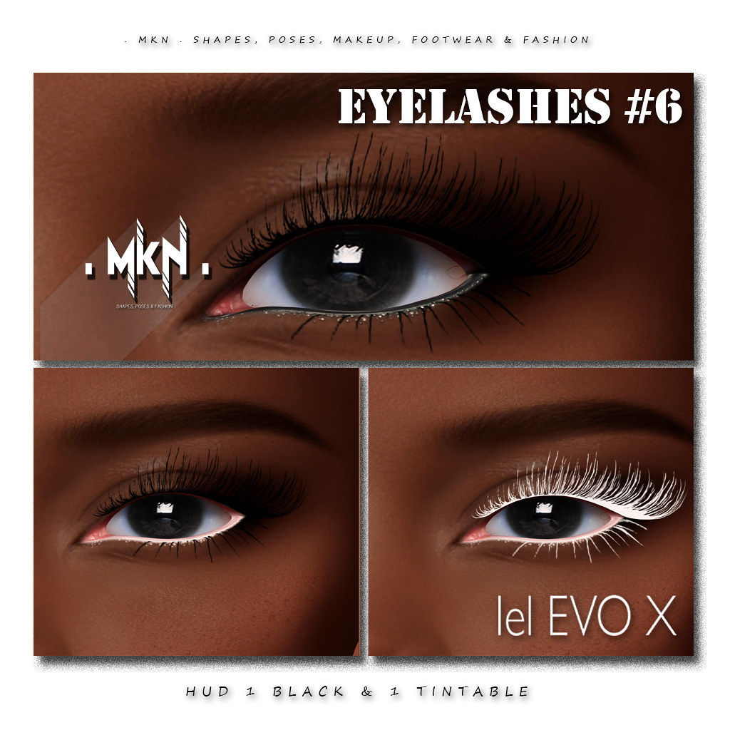 . MKN . Eyelashes # 6 [LEL EvoX]