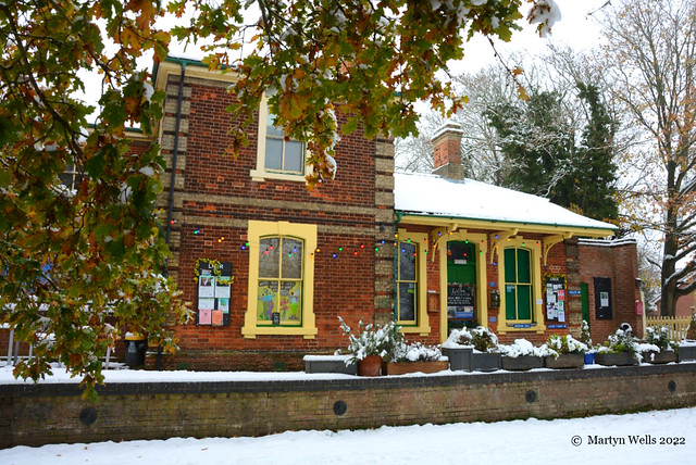 Snowy Booking Hall - Rayne, Essex