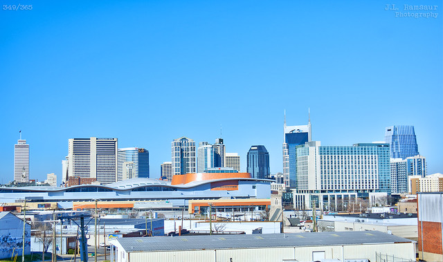 349/R365 - Nashville, Tennessee skyline in 2013