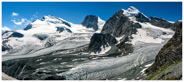 Panorama Walliser Alpen - Panorama Valais Alps