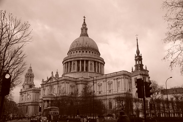 St. Paul's Cathedral, Christopher Wren (Architect), St. Paul's Churchyard, Ludgate Hill, City of London, EC4M 8AD