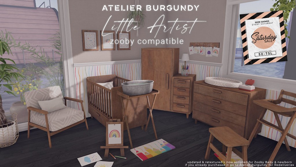 Atelier Burgundy . Little Artist