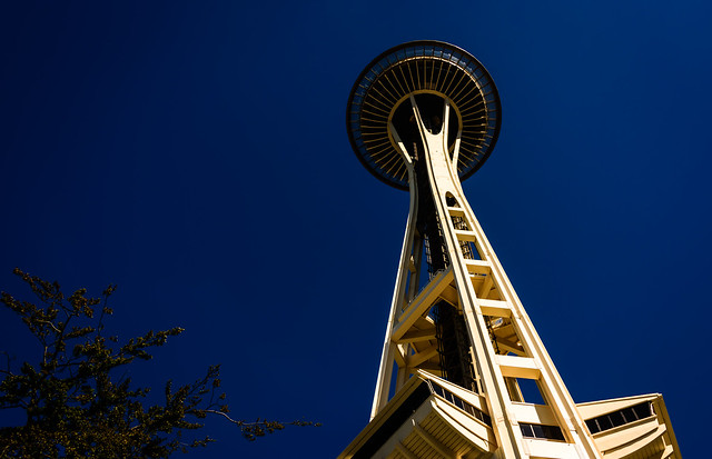 Touching the sky - Seattle Space Needle