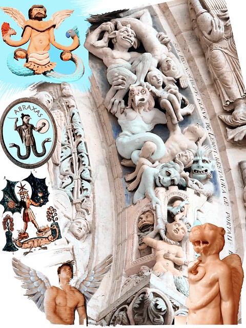 Abraxas...Cathedral of Saint Denis... Jung...Gnostic Demiurge in Liber Novus