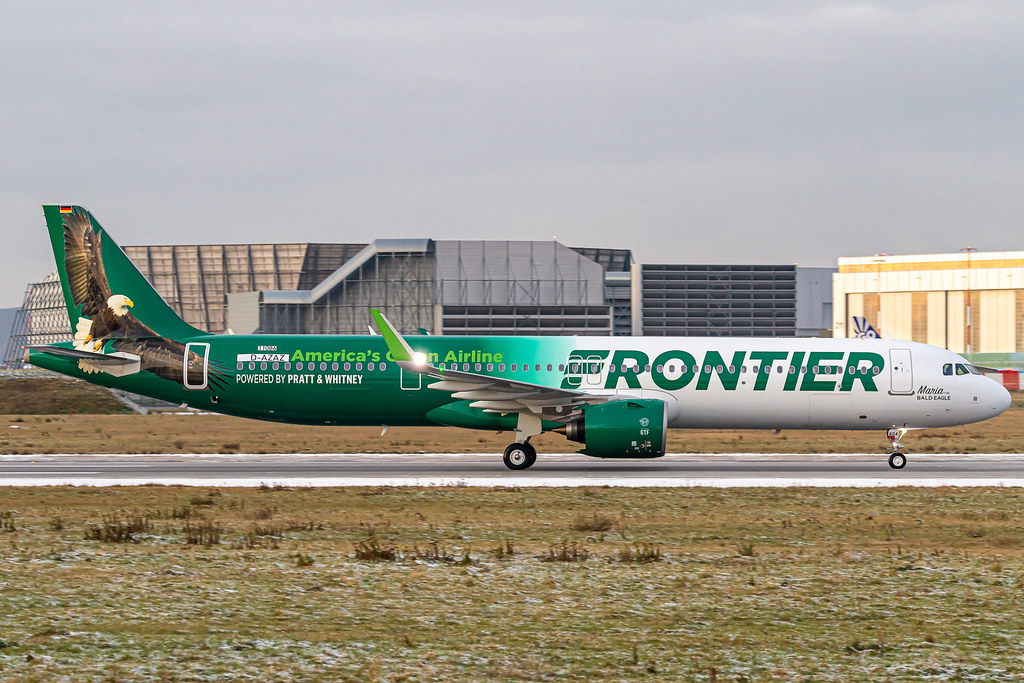 A321-271NX Frontier Airlines D-AZAZ - N604FR MSN11086