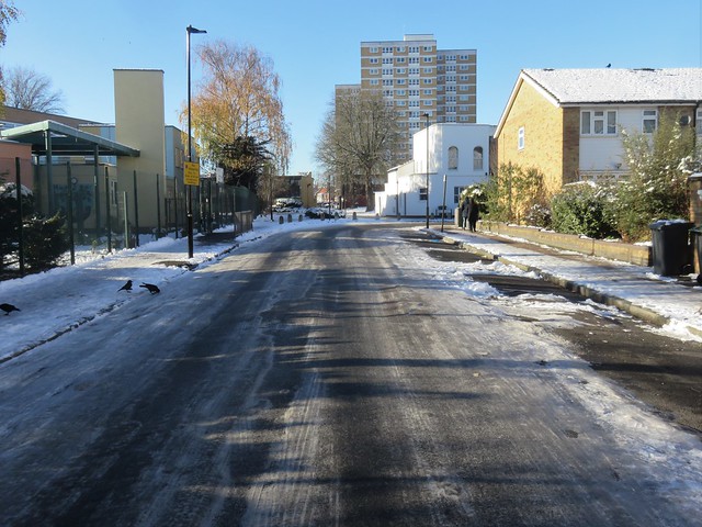 Commerce Road in Wood Green on Thursday