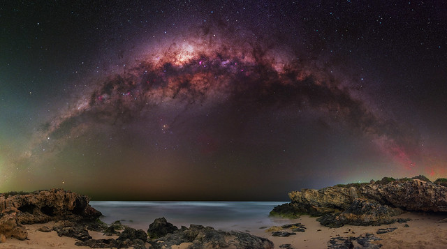Milky Way setting at The Spot - Yanchep, Western Australia