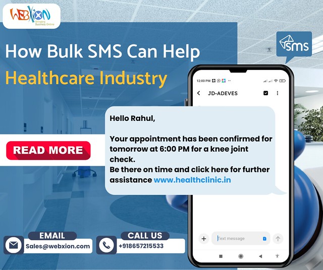 ✅Bulk SMS for the Health care Industry