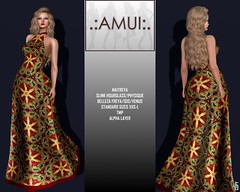 AMUI XMAS GOWN DRESS