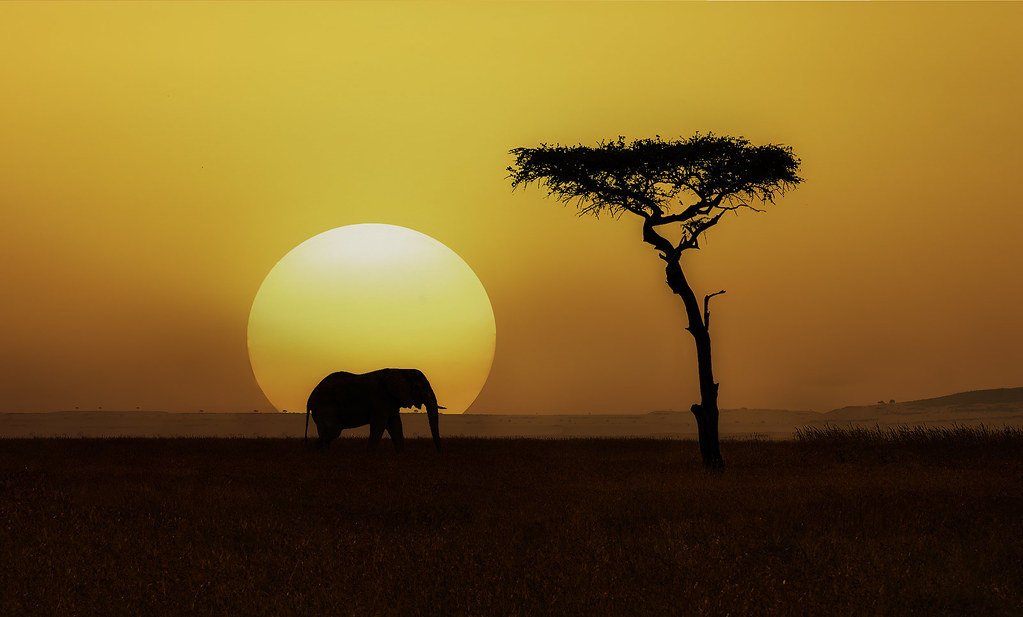 Sunset in Ethosa