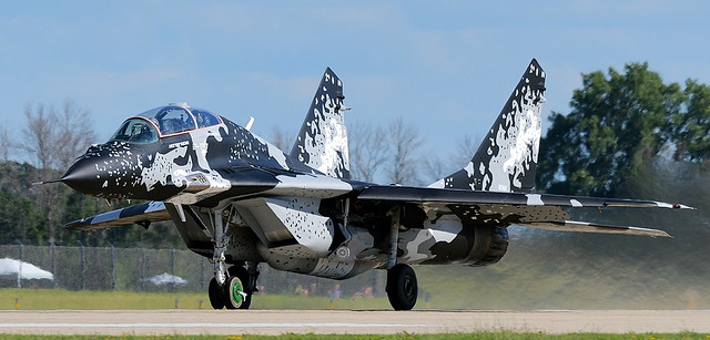 Mikoyan Gurivich Mig-29UB N29UB This Jet  did serve with the Ukrainian Air Force as Red 64