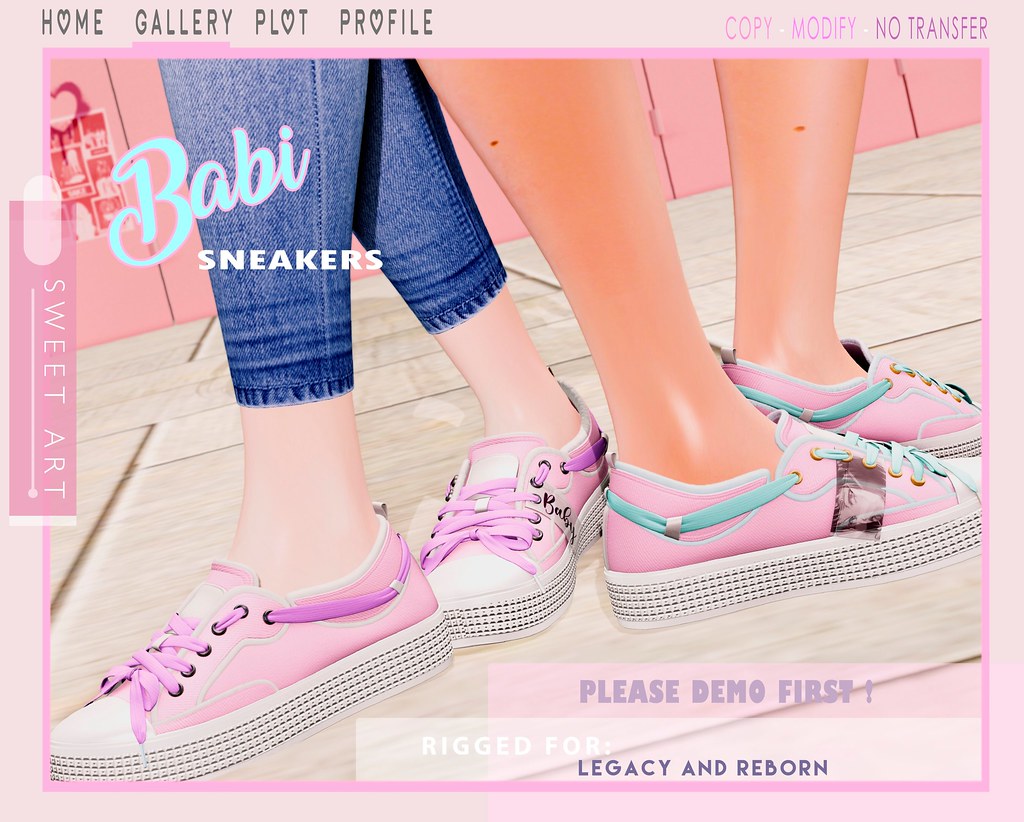 – Sweet Art – – Babi Sneakers @ ｅｑｕａｌ１０