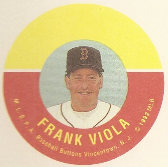 1993 JKA Vincentown Button Square (red and yellow) - Viola, Frank