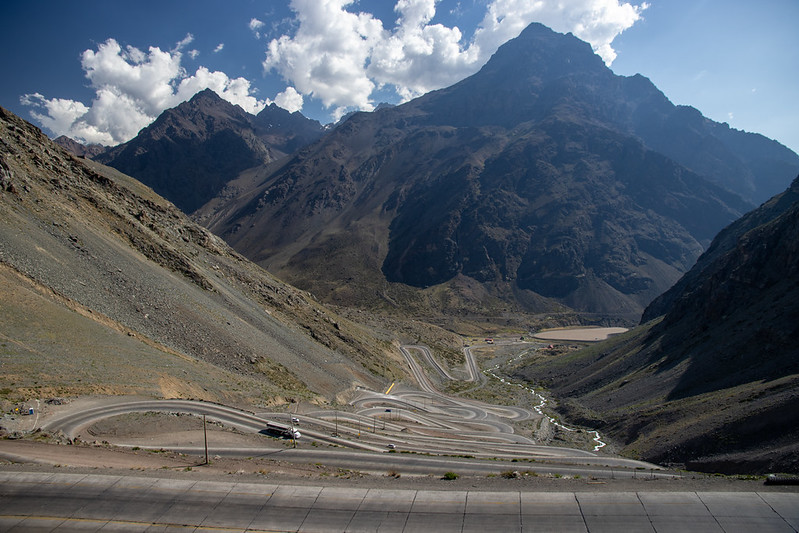 One of the more famous pieces of roads in Chile.