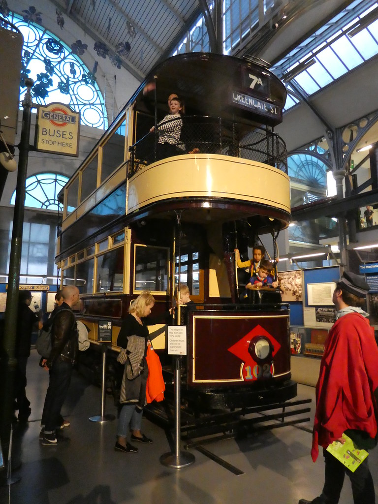 Vintage tram, London Transport Museum