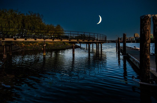 Selkirk Waterway by Night
