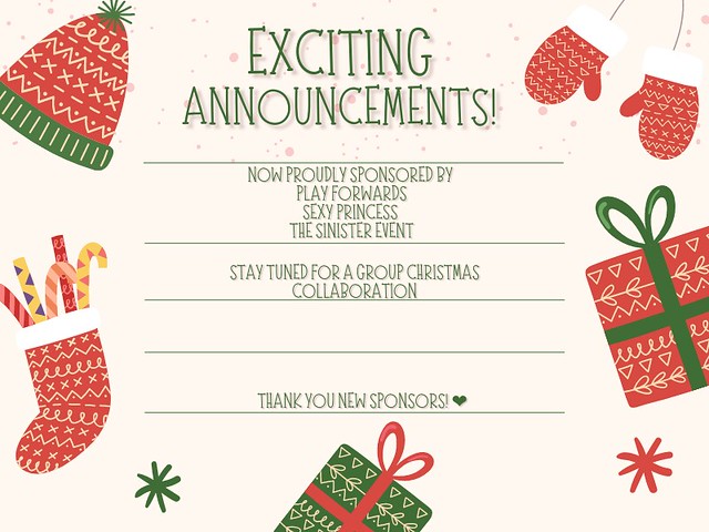 ✨Exciting Announcements!✨