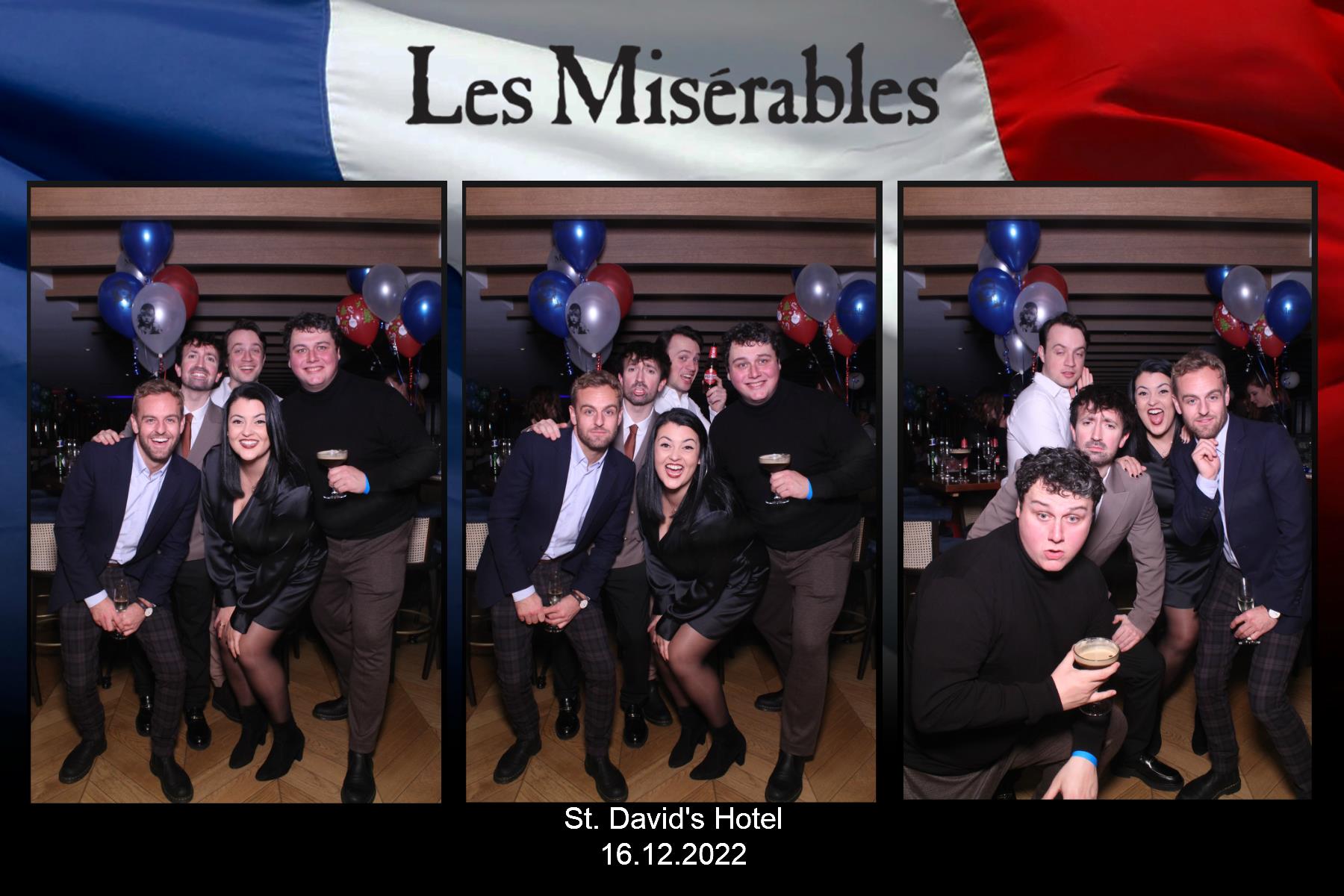 Miserable Event Les Miserables Party Cardiff 16.12.2022 - Starlight Events South Wales