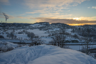 View from Siljustøl ❄️