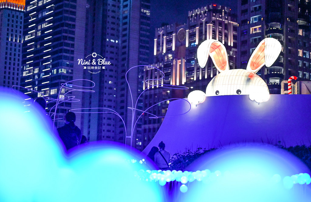 台中歌劇院 兔子 嬌兔三窟 空中花園耶誕景點17