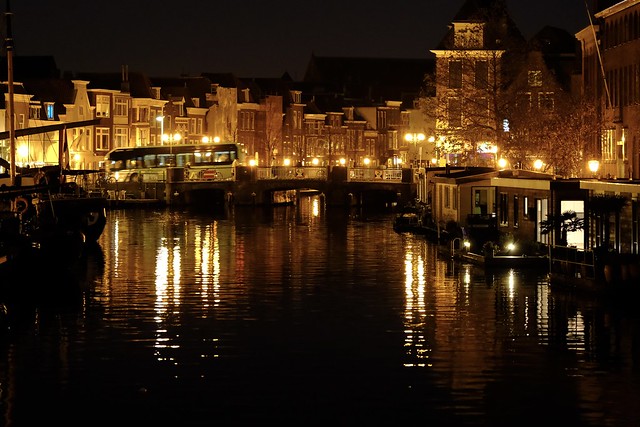 Hometown in december. View on the Rijn.