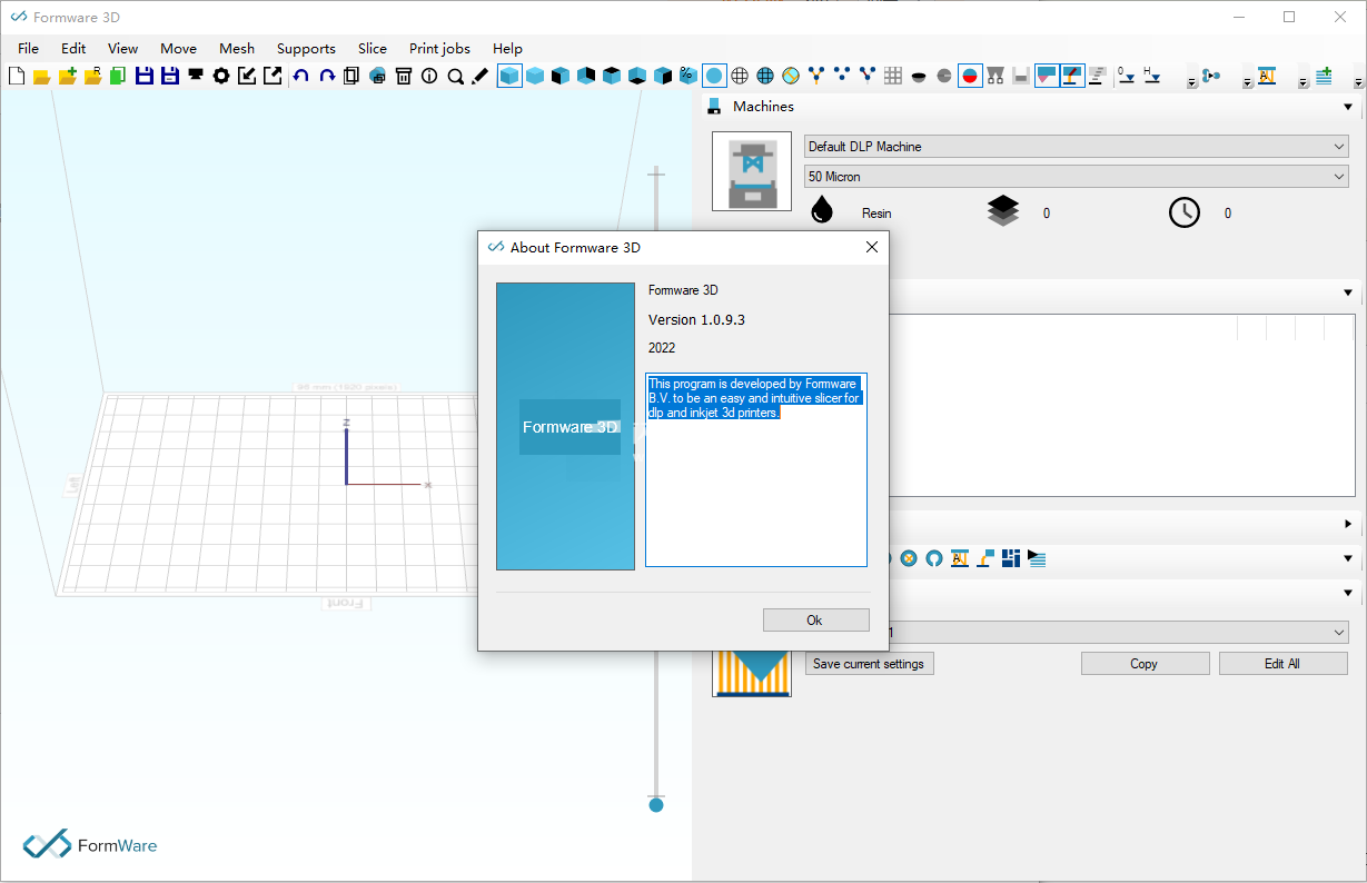 Working with Formware 3D Slicer 1.0.9.3 full