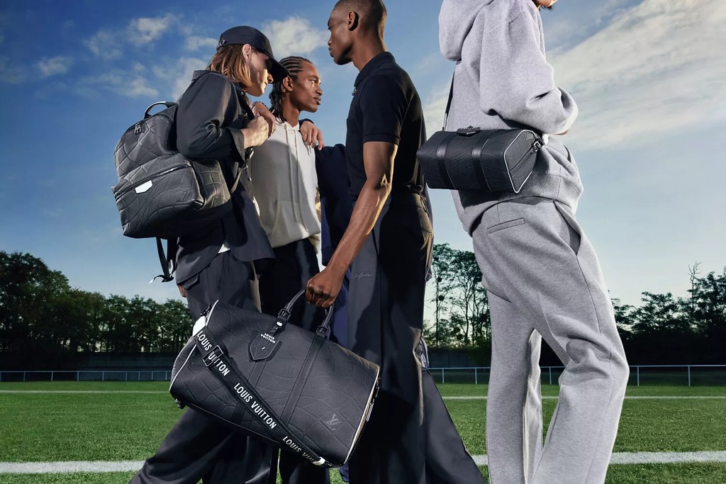 Louis Vuitton World Cup Trophy Travel Case - with accompanying capsule  collection