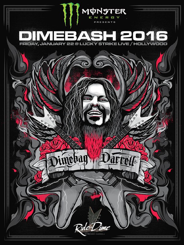 Басист гурту «Metallica» Роберт Трухільйо взяв участь у концерті «Dimebash 2016». Відео