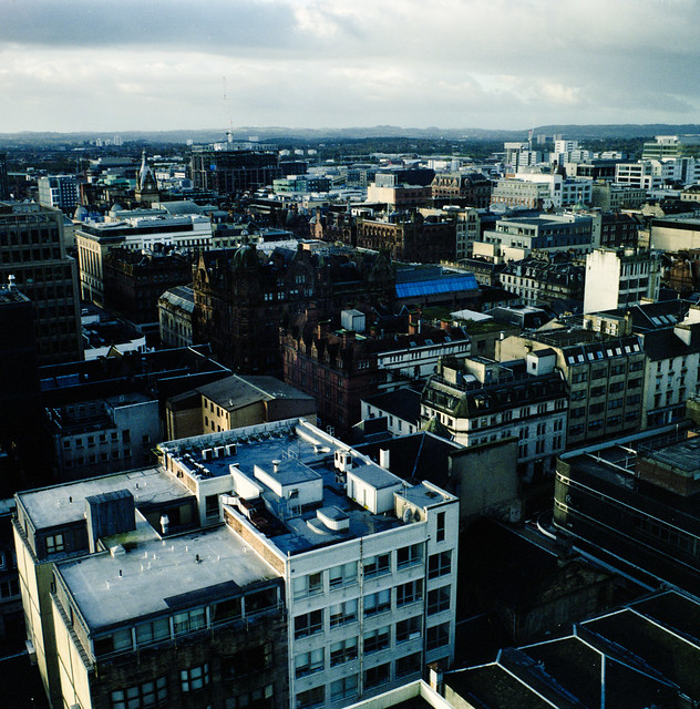 Glasgow from the hotel