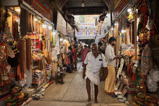 Bazar in Tiruchirappalli (Tamil Nadu), India