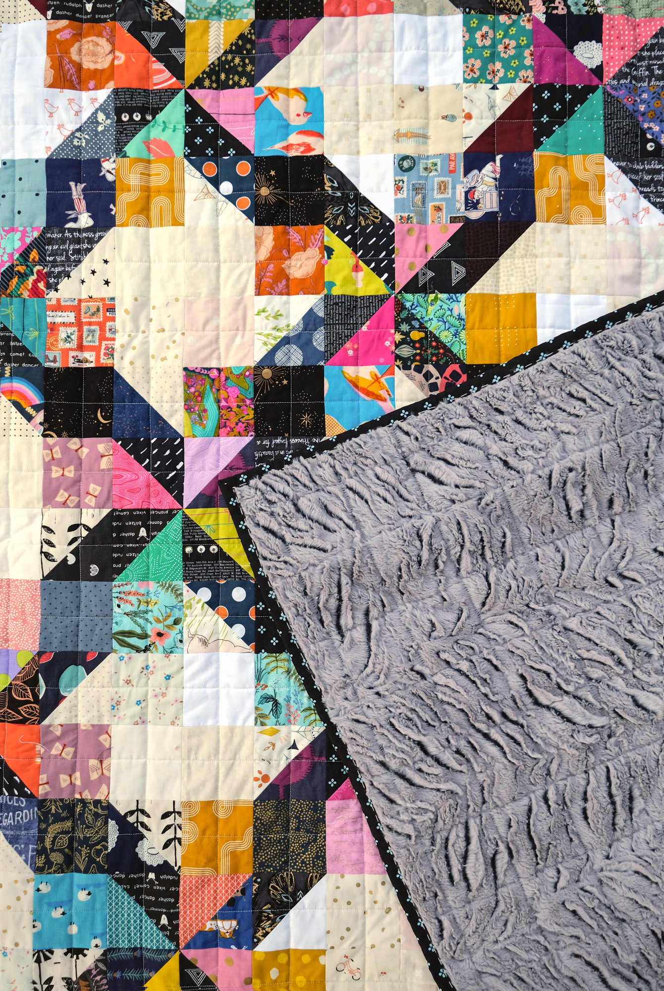 A Scrappy Melody Quilt - Kitchen Table Quilting